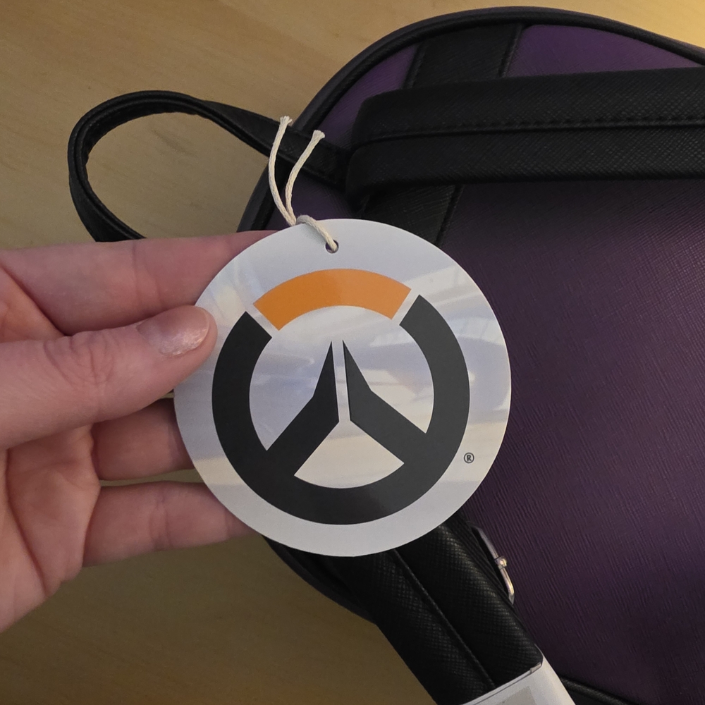 Loungefly Overwatch Widowmaker MINI Backpack - Picture 3 of 7
